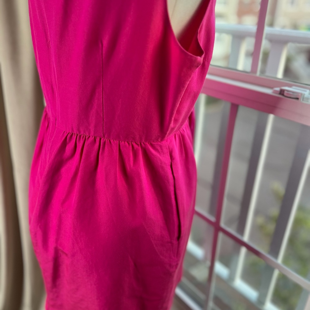 J. Crew Elegant Pink Sleeveless Dress - Lucille - Picture 7 of 7
